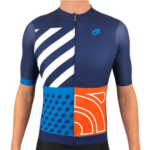 APEX+ Pro Jersey - Cycling Tours Generic Jersey - Navy