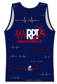 RPT Orange Apex Men's Run Singlet