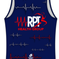 RPT Orange Apex Men's Run Singlet