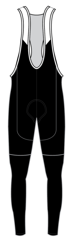 Black Fleece Bib Tights/Knickers