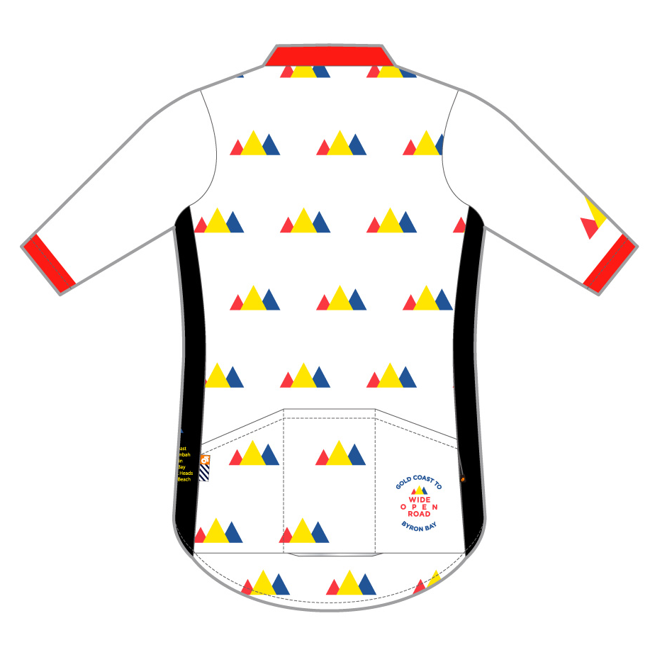 APEX+ Aero Jersey - Gold Coast To Byron Bay - White