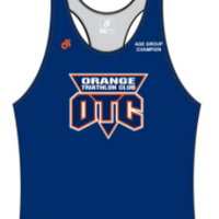 Apex Men's Marathon Singlet Blue