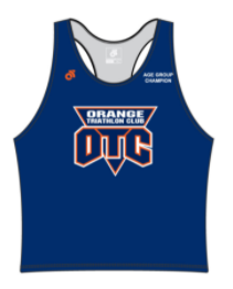 Apex Men's Marathon Singlet Blue