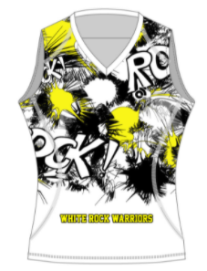 Womens Performance Lite Run Singlet Yellow