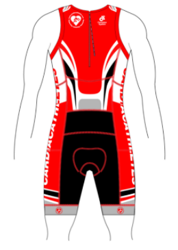 APEX Tri Suit Black/Red (comes with Pockets)