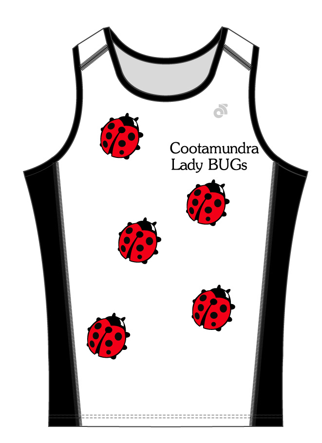 Apex Men's Run Singlet Lady Bug