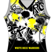 Womens Apex Run Singlet Black/Yellow