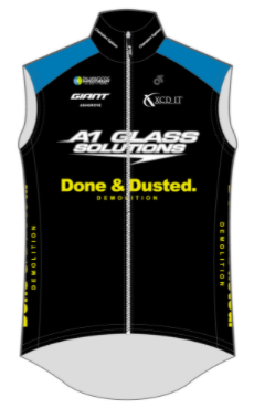 Tech Wind Vest Black/Blue